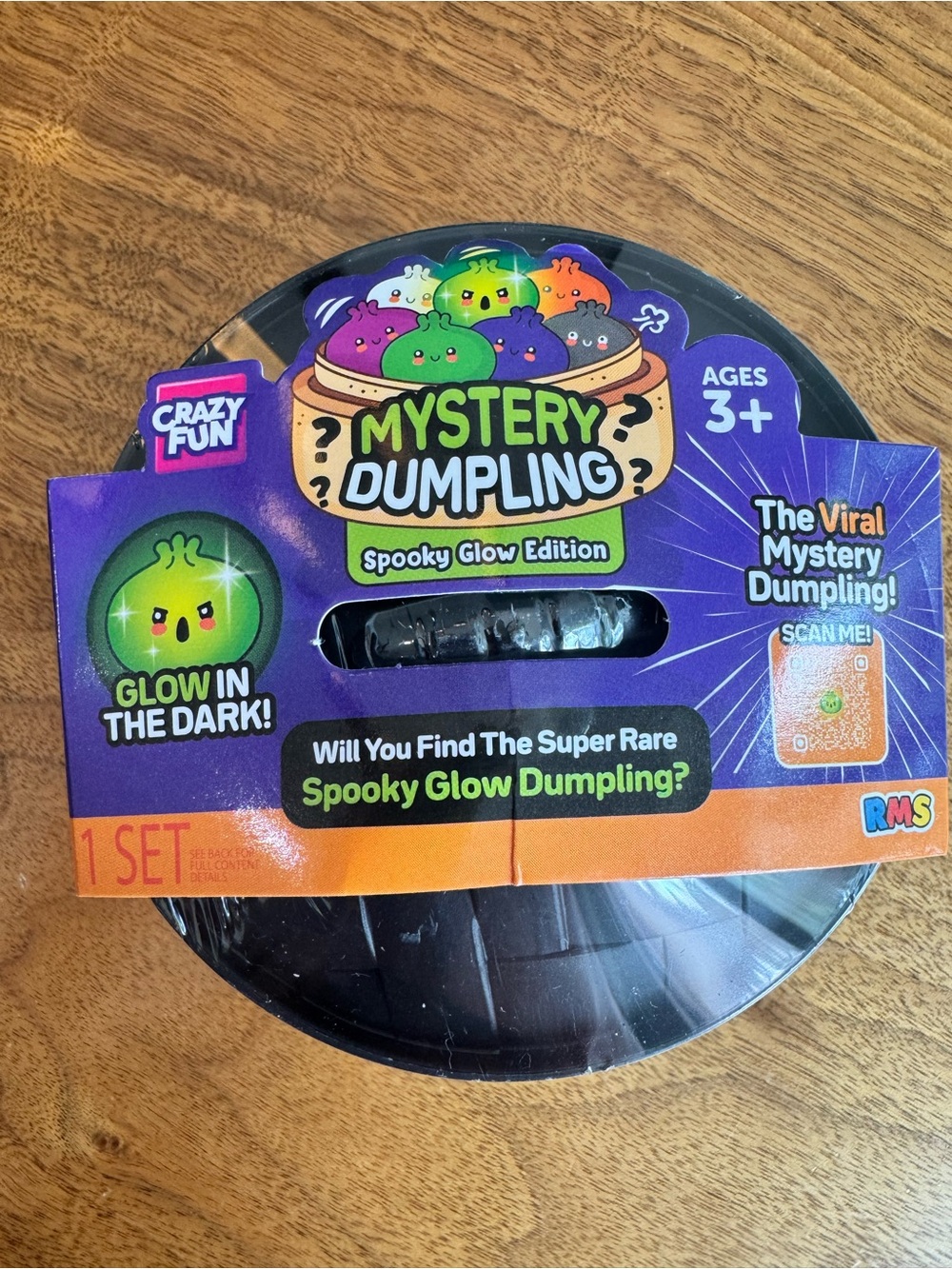 RMS Mystery Dumpling Spooky Glow Edition Glow in Dark Squishy Sealed 2026